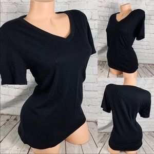 VS PINK Short Sleeve Sleep Lounge Shirt black